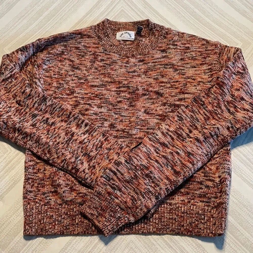 The Upside Arina Knit Sweater Cropped Sweater